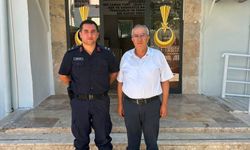 Başkan Arslan’dan İlçe Jandarma Komutanı Arslan’a hayırlı olsun ziyareti