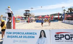 Çeşme’de uluslararası plaj voleybolu heyecanı sona erdi