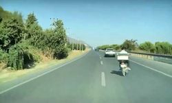 Denizli Afyon yolunda faciadan dönüldü: Sürücünün refleksi kazayı önledi