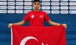 Denizlili yüzücü İbrahim Burhan Dünya üçüncüsü oldu