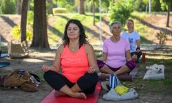 Eylül kadın buluşmaları yoga etkinliğiyle başladı