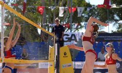 Foça’da U18 Avrupa Plaj Voleybolu heyecanı