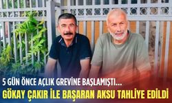 Başaran Aksu ve Gökay Çakır tahliye edildi