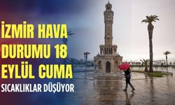 İzmir hava durumu! 18 Eylül 2026 Cuma İzmir’de hava nasıl olacak?