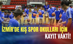İzmir'de Kış Spor Okulları için kayıt vakti!