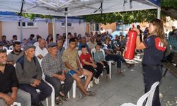 İzmir’de yangın riskine karşı köylerde seferberlik