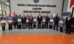 Denizli’de kadınlar CNC operatörü oldu