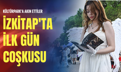 Kültürpark'a akın ettiler: İZKİTAP'ta ilk gün coşkusu