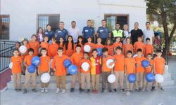 Polislerden lösemiyi yenen Talha’ya moral ziyareti