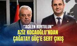 Aziz Kocaoğlu’ndan Çağatay Güç’e sert çıkış: “Acilen kurtulun”