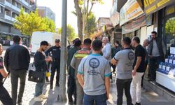 Denizli’de iş hanında yıkım hazırlıkları esnafı ayağa kaldırdı