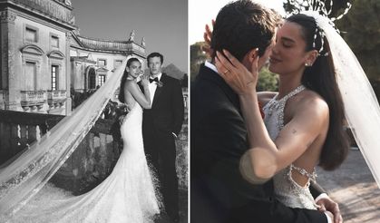 Dua Lipa düğününden ilk fotoğraflar