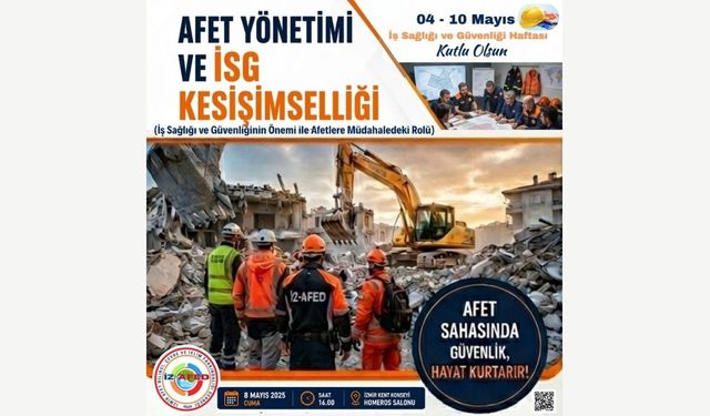 İZ-AFED’den “Afet Yönetimi ve İSG Kesişimselliği” Sempozyumu