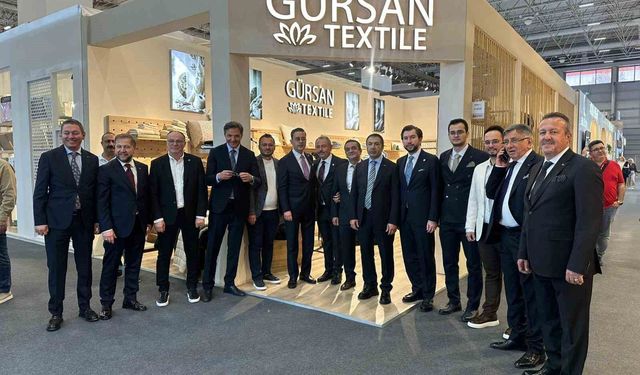 Gürsan Tekstil HOMETEX fuarında: “Savaş ortamına rağmen ilgi beklentimizin üzerinde"