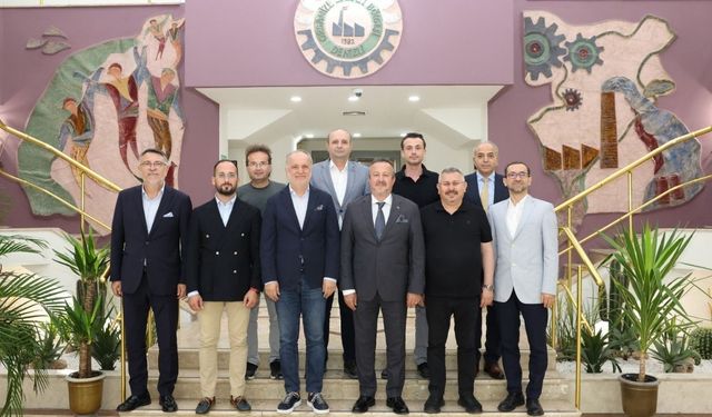 Çardak OSB’den Denizli OSB’ye hayırlı olsun ziyareti