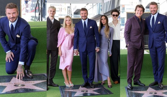 David Beckham Şöhretler Kaldırımında