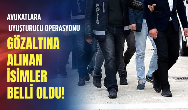 Denizli Barosu'na operasyon! Gözaltına alınanlar belli oldu