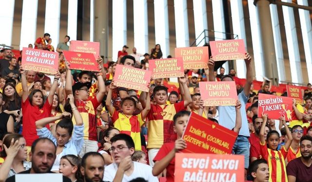 Göztepe’den İzmirli çocuklara karne hediyesi!