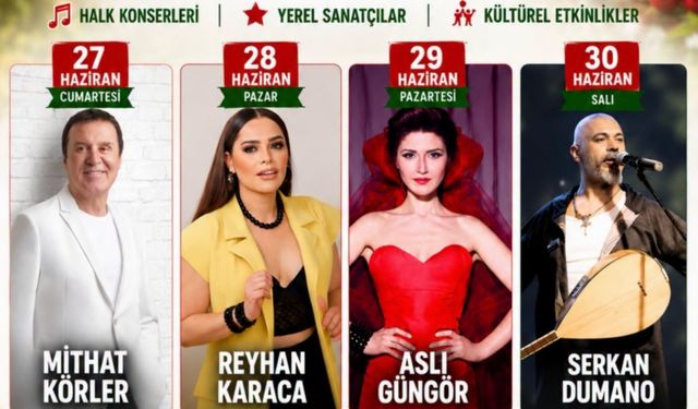Honaz Kiraz Festivali başlıyor: 4 gün boyunca müzik, kültür ve eğlence bir arada