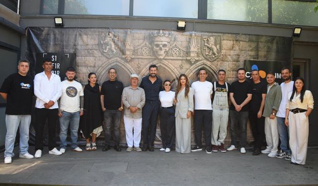 “Kıyma: Hain Eşer Kendi Düşer” ekibi mangal partisinde