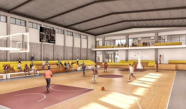 Merkezefendi’ye modern basketbol spor kompleksi kazandırılıyor