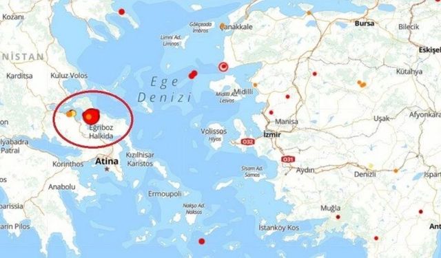 Yunanistan’da peş peşe deprem! Eğriboz Ada'sında tedirgin bekleyiş