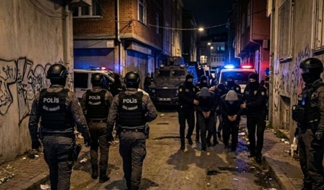 Beş ilde sokak çetelerine baskın: 32 şüpheli hakkında işlem başlatıldı