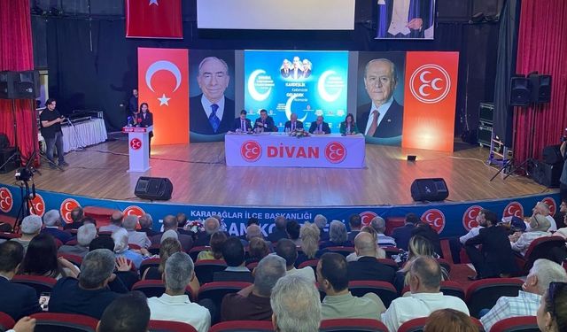 MHP Karabağlar’da tek listeyle seçim: Öztürker başkan seçildi