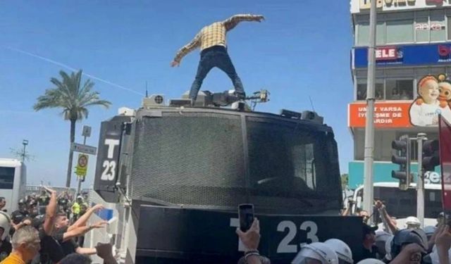 TOMA’ya çıkan öğretmen Deniz Yolçu tahliye edildi