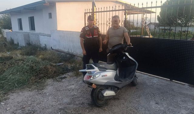 Aydın’da çalınan motosikleti kameralar ve JASAT çözdü