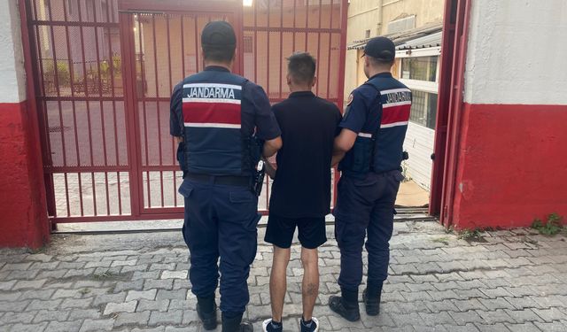 İncirliova jandarmasından kaçamadı 6 yıllık firari tutuklandı