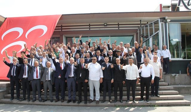 Kula MHP İlçe teşkilatında Hüseyin Sönmez dönemi başladı