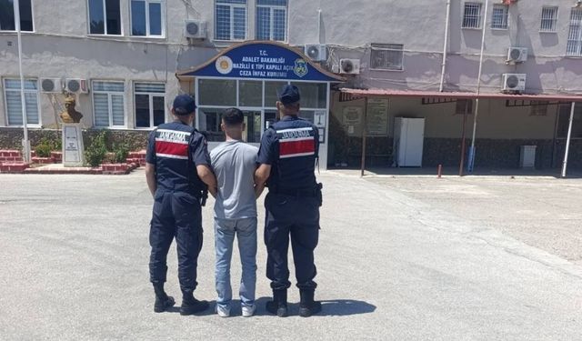 Aydın'da Jandarmadan kaçamadı: 6 yıllık hapis cezası vardı