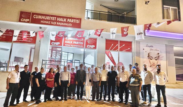 CHP İl Başkanı Ayhan Oran, Honaz’a ziyaret etti