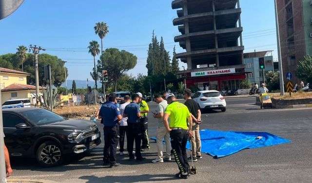 Aydın'da motosiklet kazası can aldı