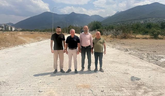 Honaz’da üst yapı çalışmaları sürüyor