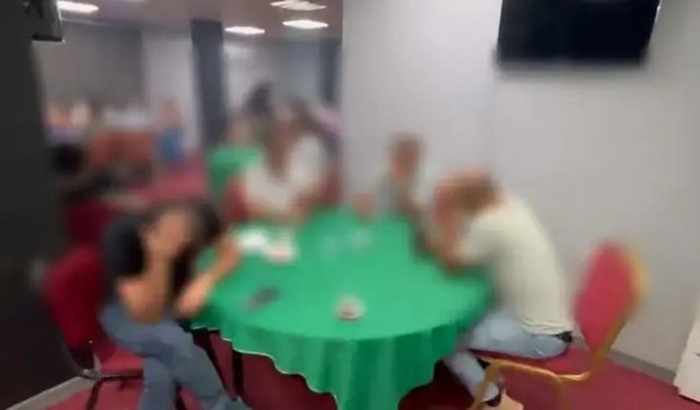 Manisa'da düğün salonunda gizli bölmeli kumar operasyonu