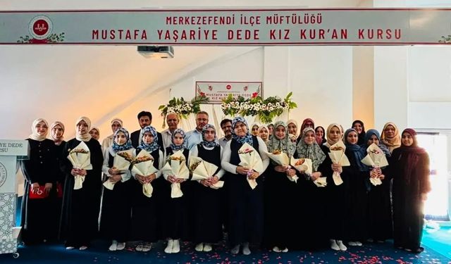 Merkezefendi’de hafızlık gururu 7. sınıfa başlamadan hıfzını tamamladı