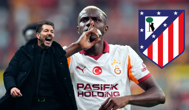 Osimhen’in menajeri çalışmalara başladı: Osimhen Atletico Madrid’e mi transfer oluyor?