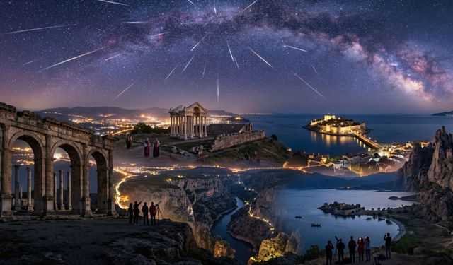 Perseid meteor yağmuru Aydın'da nereden izlenir? İşte Aydın'ın en karanlık gözlem rotaları
