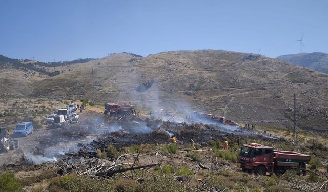 Muğla’da yürekler ağza geldi: Makilik alandaki yangına hızlı müdahale!