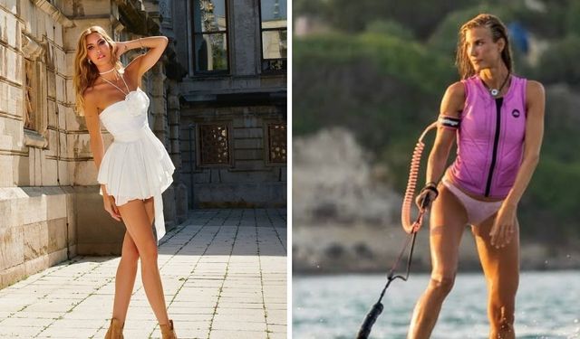 Çağla Şikel'in Jetsurf tutkusu: "Hayatım değişti" demişti