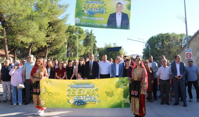 Çivril’de 28. Elma Festivali coşkusu başladı