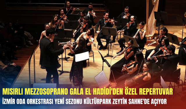 İzmir Oda Orkestrası yeni sezonu Kültürpark Zeytin Sahne'de açıyor