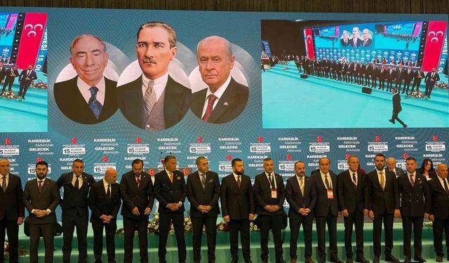 MHP Ankara İl Başkanlığı'nda Alparslan Doğan güven tazeledi