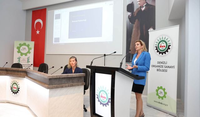 Denizli OSB’de ihracat süreçlerine yönelik finansman ve risk yönetimi çözümleri ele alındı