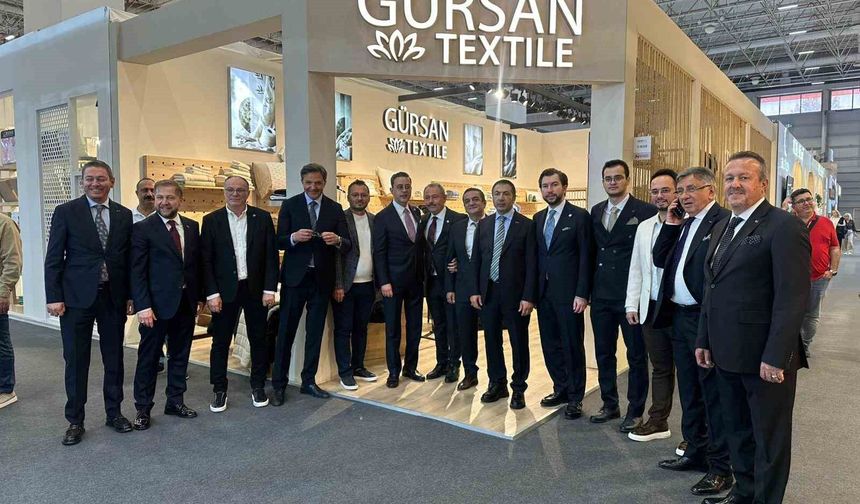 Gürsan Tekstil HOMETEX fuarında: “Savaş ortamına rağmen ilgi beklentimizin üzerinde"
