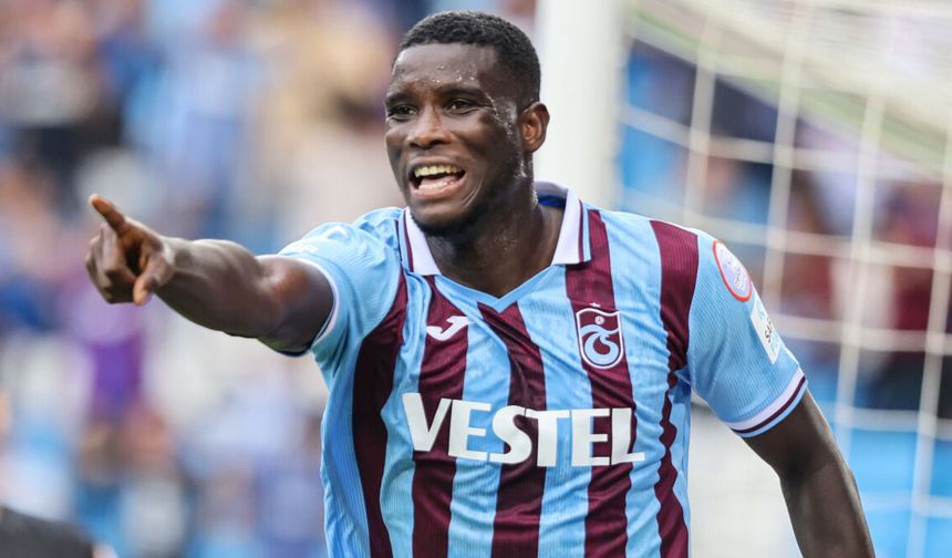 Trabzonspor'da Onuachu'nun "suskun" dönemi