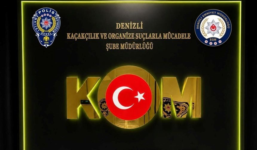 Denizli'de kaçakçılık operasyonu: 3 kişi tutuklandı
