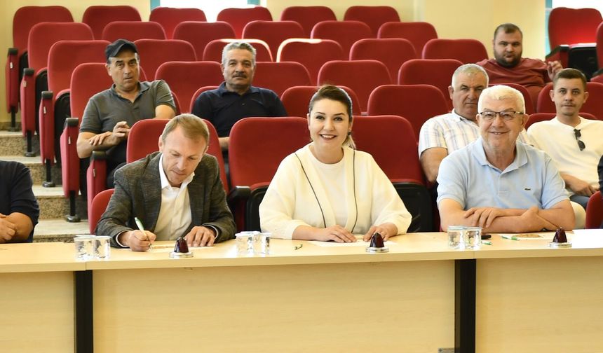 Malkara’da sezonun ilk buğdayı açık artırmayla satıldı